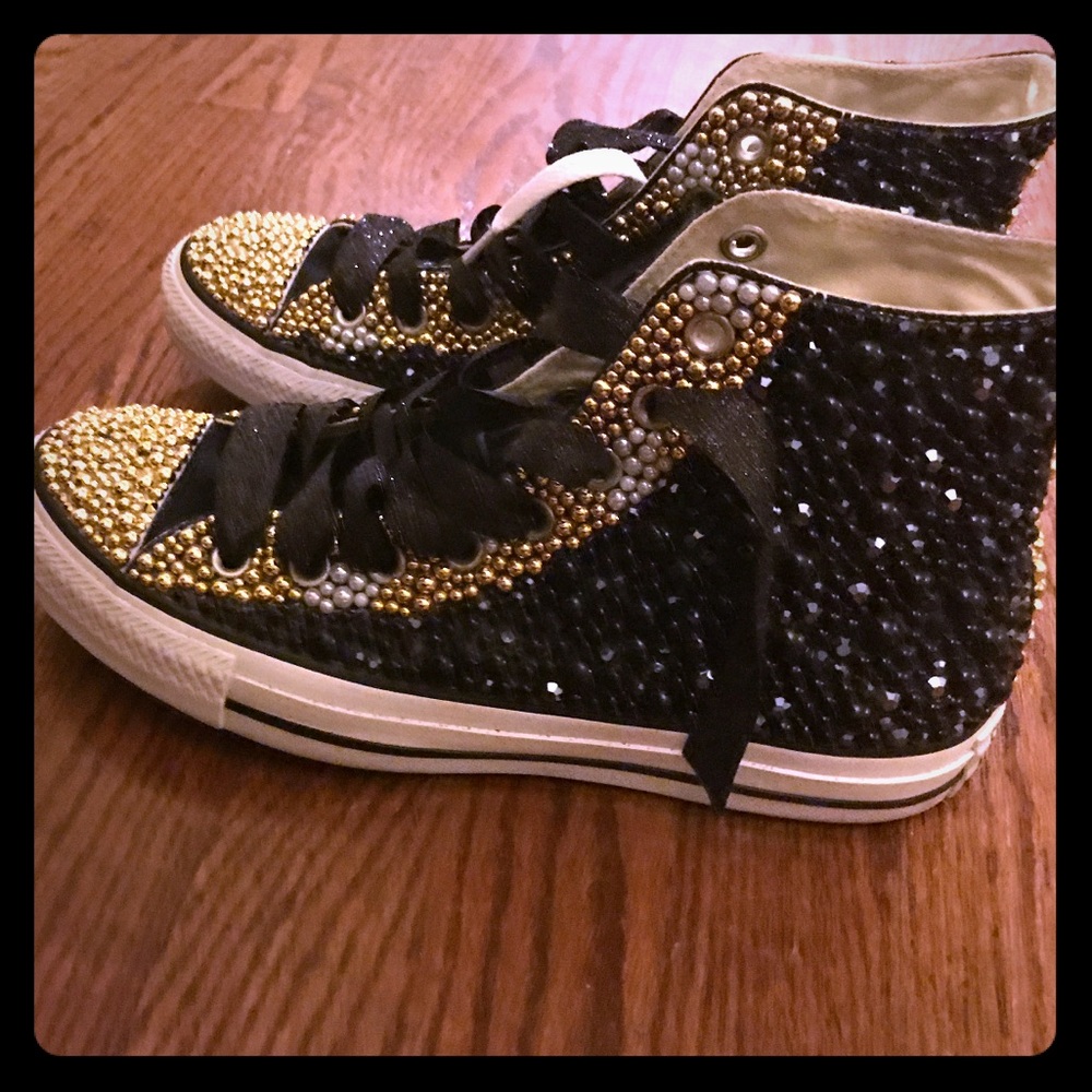 Crystal Converse Chucks